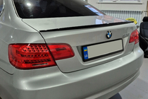 BMW 3 Series E92/E93 2006–2013 Spoiler M3-Style (do E92, Czarny Połysk) zdjęcia 1