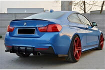 BMW 4 Series F32/F33/F36 2012-2020 Spoiler M4-Style V2 (do F32, Czarny Połysk) zdjęcia 1