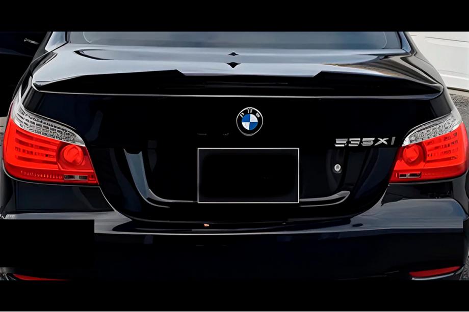 BMW 5 Series E60/E61 2003-2010 Spoiler PSM-Style (Czarny Połysk) Image