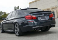 BMW 5 Series F10/F11 2010–2016 Spoiler Tylny M4-Style V1 (do F10, Czarny Połysk) zdjęcia 4