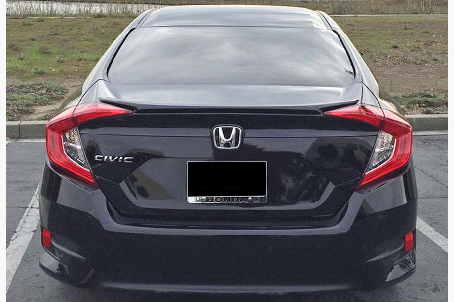 Honda Civic Sedan X 2016-2021 Spojler DPT (zagruntowany do lakierowania) Zdjęcia 3