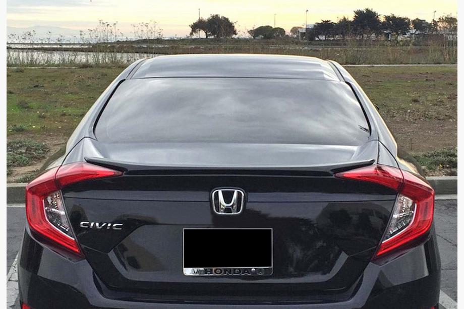 Honda Civic Sedan X 2016-2021 Spojler DPT (zagruntowany do lakierowania) Zdjęcia 1