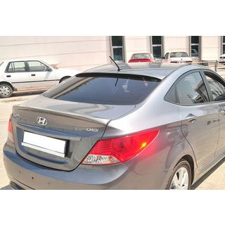 Spoiler DPT (Czarny Połysk) Hyundai Accent 2011-2017 zdjęcia 4