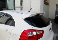 Kia Rio 2012-2017 Spoiler DPT (HB, Czarny Połysk) zdjęcia 1