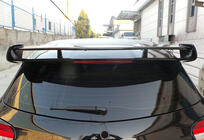 Mercedes A-class W176 2012-2018 Spoiler DPT V-1 (Czarny Połysk) zdjęcia 2