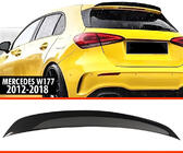 Mercedes A-class W176 2012-2018 Spojler DPT V-4 (Czarny Połysk) zdjęcia 1
