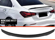 Mercedes A-class W177 2018- Spoiler DPT V-2 (SD, Czarny Połysk) zdjęcia 1