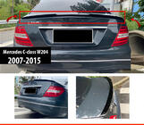 Mercedes C-class W204 2007-2015 Spoiler DPT V-1 (Czarny Połysk) zdjęcia 1