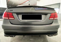 Mercedes E-class W212 2009-2016 Spoiler DPT V-1 (Czarny Połysk) zdjęcia 2