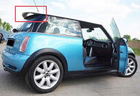 Mini Cooper R50/52/53 2000-2006 Spoiler DPT (Czarny Połysk) zdjęcia 2