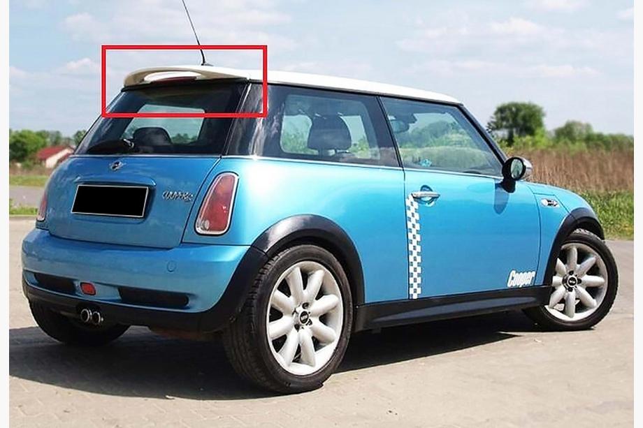 Mini Cooper R50/52/53 2000-2006 Spoiler DPT (Czarny Połysk) Image