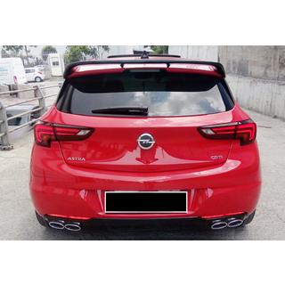 Spoiler DPT V-2 (Czarny Połysk) Opel Astra K 2016-2021 zdjęcia 4