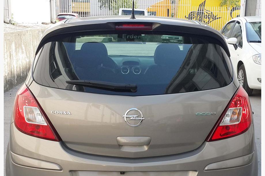 Opel Corsa D 2007-2014 Spoiler DPT (Czarny Połysk) Zdjęcia 4