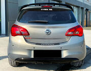 Opel Corsa E 2015-2019 Spoiler DPT V-1 (Czarny Połysk) zdjęcia 2
