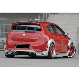 Spoiler tylny DPT V-5 (2005-2009, pod lakierowanie) Seat Leon 2005-2012 zdjęcia 2