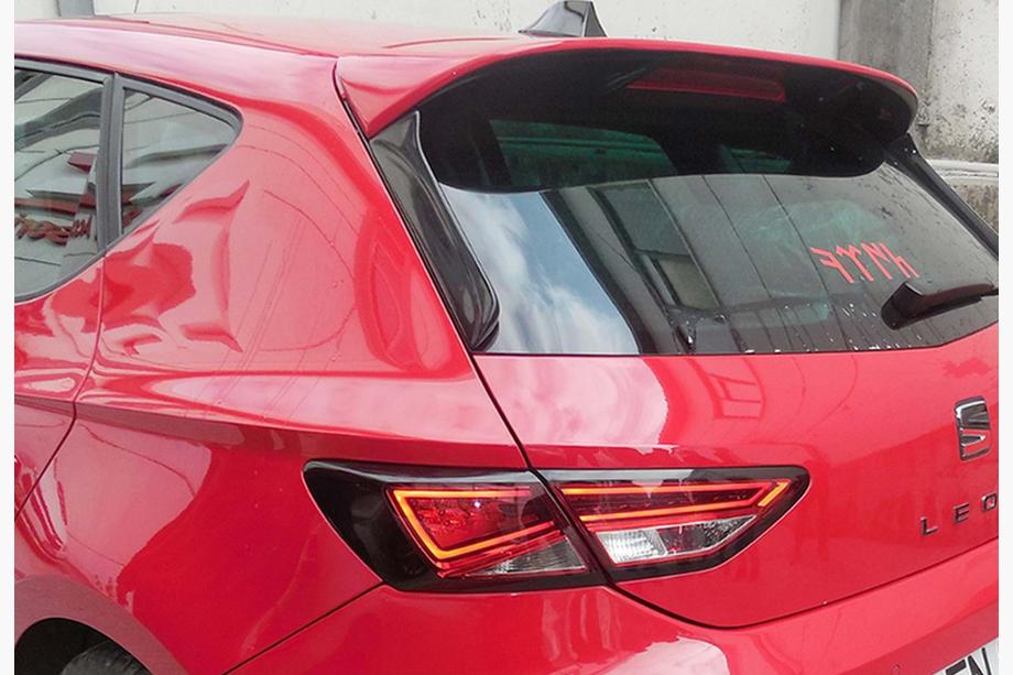 Seat Leon 2013-2020 Spojler DPT V-2 (Do malowania) Image