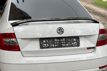 Skoda Octavia III A7 2013-2019 Spojler DPT V-5 (Czarny Połysk) zdjęcia 2