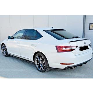 Spojler Tylny DPT V-1 (2015-2019, Czarny Połysk) Skoda Superb 2015-2024 zdjęcia 4