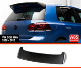 Volkswagen Golf 6 2008-2014 Spoiler DPT V-2 (HB, Czarny Połysk) zdjęcia 1