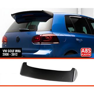 Spoiler DPT V-2 (HB, Czarny Połysk) Volkswagen Golf 6 2008-2014 zdjęcia 1