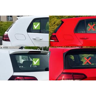 Spoiler tylny DPT V-5 (do Base HB, czarny połysk) Volkswagen Golf 7/E-Golf 2012-2020 zdjęcia 2