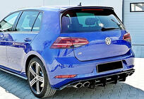 Volkswagen Golf 7/E-Golf 2012-2020 Spoiler tylny DPT V-9 (do GTI / R HB, czarny połysk) zdjęcia 3