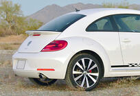 Volkswagen Beetle 2011-2015 Spoiler DPT (Czarny Połysk) zdjęcia 3
