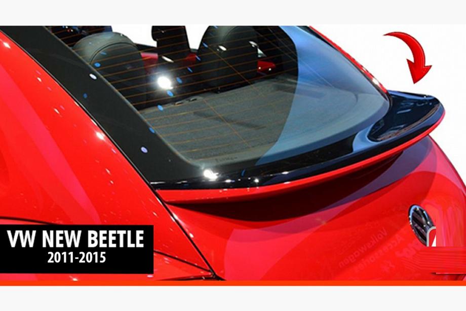 Volkswagen Beetle 2011-2015 Spoiler DPT (Czarny Połysk) Image