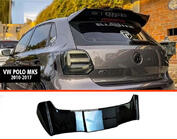 Volkswagen Polo 2010-2017 Spoiler DPT V-1 (HB, Czarny Połysk) zdjęcia 1