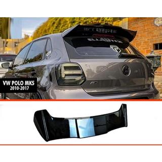 Spoiler DPT V-1 (HB, Czarny Połysk) Volkswagen Polo 2010-2017
