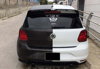 Volkswagen Polo 2010-2017 Spojler DPT V-3 (HB, Czarny Połysk) zdjęcia 4