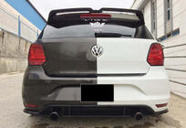 Volkswagen Polo 2010-2017 Spojler DPT V-3 (HB, Czarny Połysk) zdjęcia 5