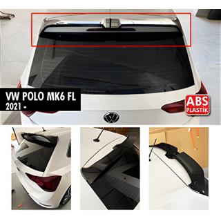 Spojler DPT V-1 (2021+, HB, Czarny Połysk) Volkswagen Polo 2017- zdjęcia 1