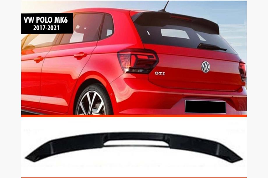 Volkswagen Polo 2017- Spoiler DPT V-3 (2017-2021, HB, Czarny Połysk) Image