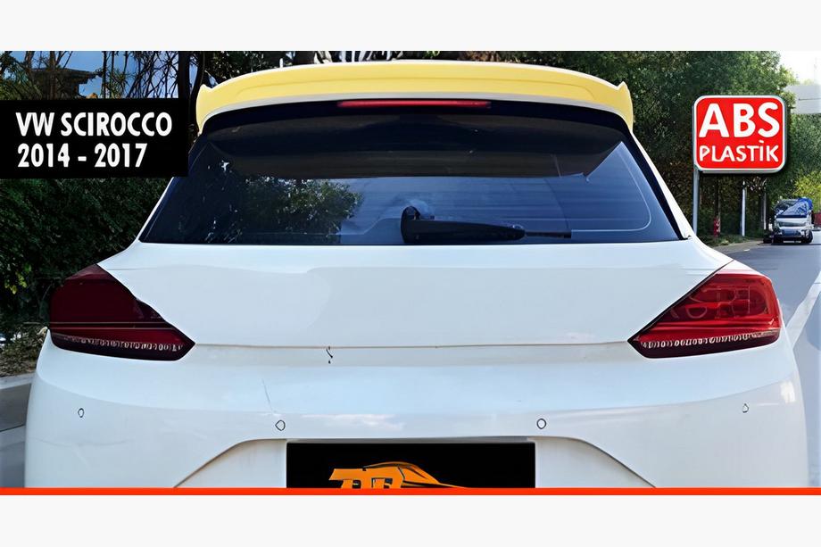 Volkswagen Scirocco 2008-2017 Spojler Tylny DPT V-2 (2014-2017, Czarny Połysk) Image