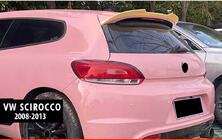 Volkswagen Scirocco 2008-2017 Spojler Tylny DPT V-5 (2008-2013, Czarny Połysk) zdjęcia 1