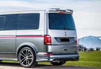 Volkswagen T6 2015-2024 Spoiler DPT (Czarny Połysk) zdjęcia 2