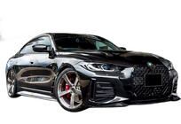 BMW 4 Series G22/23/26 2020- Przedni splitter DPT V-2 (do G22/G23, Czarny Połysk) zdjęcia 4