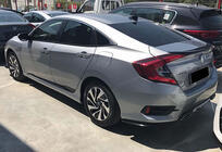 Honda Civic Sedan X 2016-2021 Nakladki Tylne Flap DPT (Czarny Polysk) zdjęcia 2