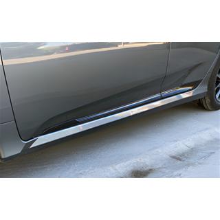 Listwy Drzwiowe DPT (Czarny Połysk) Honda Civic Sedan X 2016-2021