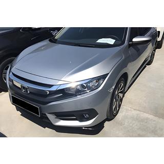 Nakładki Przednie Flap DPT (Czarny Połysk) Honda Civic Sedan X 2016-2021