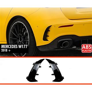 Nakładki Spoilera Tylnego DPT (Czarny Połysk) Mercedes A-сlass W177 2018-