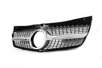 Mercedes Vito W639 2004-2014 Atrapa Przednia Diamond Silver (2010-2014) zdjęcia 4