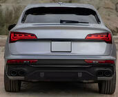 Audi Q5 2017-2025 Dyfuzor Tylny (2020-2024, z Koncowkami Black) zdjęcia 3