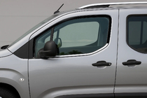 Citroen Berlingo/Multispace 2018- Listwy ozdobne szyb Omsa Line (2 szt, stal nierdzewna) zdjęcia 2