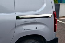 Opel Combo 2019- Listwy drzwi przesuwnych ze stali nierdzewnej (2 szt.) zdjęcia 2