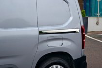 Toyota Proace City 2016- Listwy drzwi przesuwnych ze stali nierdzewnej (2 szt.) zdjęcia 5