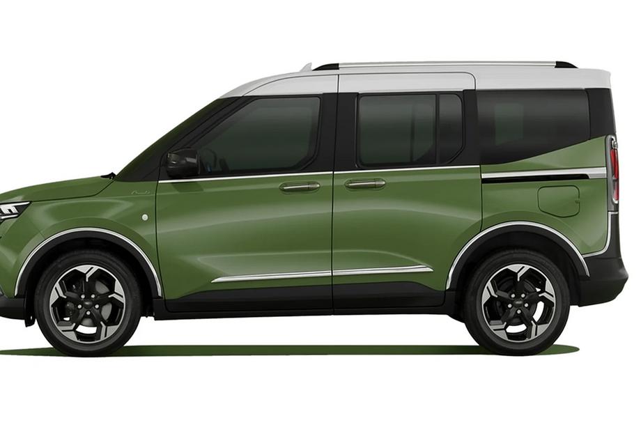 Ford Courier 2023- Listwy drzwiowe OmsaLine (4 szt, stal nierdzewna) Image