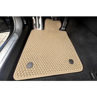 Dywaniki EVA (do G12, Beżowe) BMW 7 Series G11/G12 2015-2022 zdjęcia 1