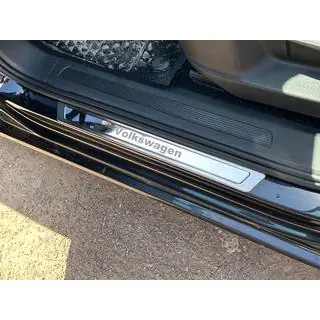 Uniwersalne nakładki progowe Volkswagen V-1 (4 szt., stal nierdzewna) zdjęcia 2